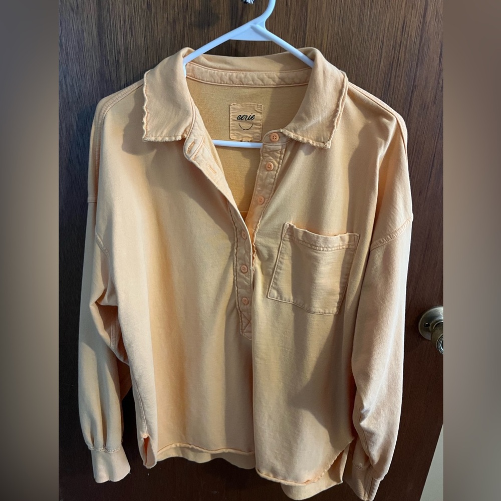 Aerie Warm Orange Top